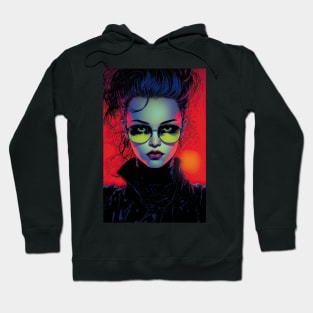 Goth woman 4 Hoodie